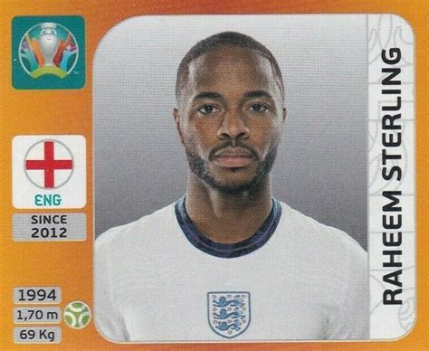 Panini Euro Em Tournament Edition Pegatinas N M Raheem De