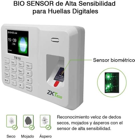 Biom Trico Zkteco Te Virtual Security Mall