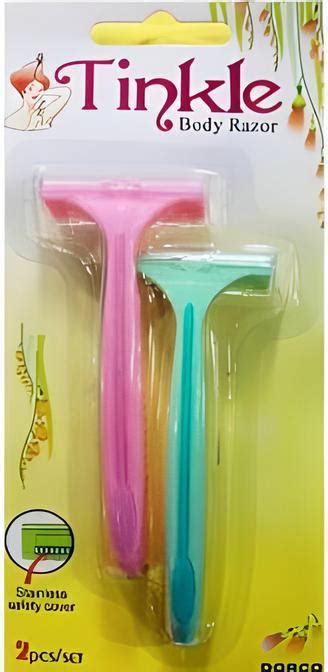 Tinkle Body Razor Ladies Shaving Razor Double Pack For Woman Shophere