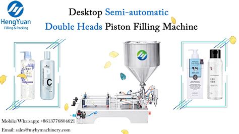 Desktop Double Heads Liquid Filling Machine Semi Automatic Filler