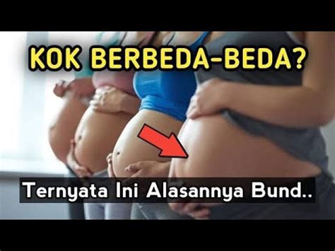 Kenapa Ukuran Perut Ibu Hamil Berbeda Beda Ternyata Ini Alasannya