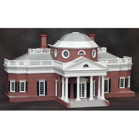 Finished Monticello Dollhouse In 12 Scale Real Good Toys Monticello