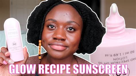 Glow Recipe 🍉 Watermelon Glow Niacinamide Sunscreen Spf 50 Review On