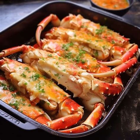 Baked Crab Legs In Butter Sauce Life With Susan