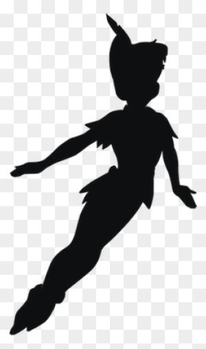 Peter Pan Shadow Clipart Silhouette Of Peter Pan Free Transparent