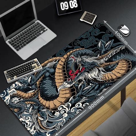 Grande Drag O Mousepad Para PC Gamer Office Mouse Pad Gaming Room Acess