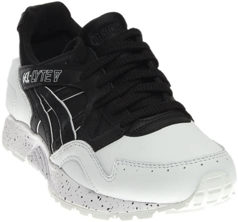 Black Leather Asics Womens OFF 74 Concordehotels Tr