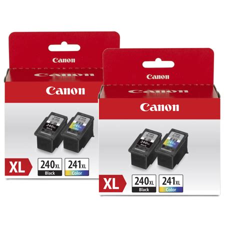 Canon PG 240 XL Black CL 241 XL Color Ink Cartridge Value Pack For