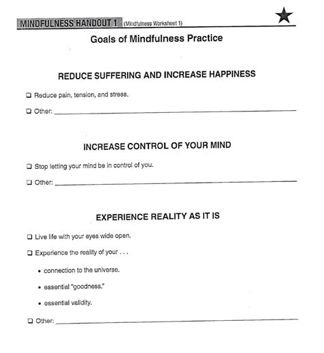 Radical Acceptance Worksheet Dbt