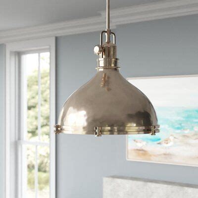 Breakwater Bay Zehr Light Single Dome Pendant Wayfair Ca In