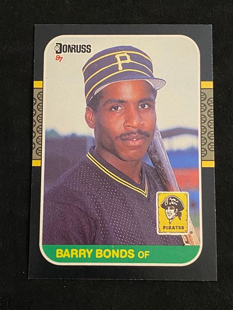 Lot Mint Donruss Barry Bonds Rookie Baseball Card