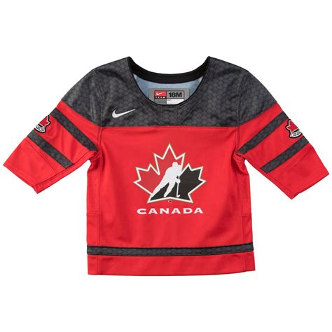 2018 Team Canada Nike Hockey IIHF WJC Red Replica Infant Jersey - Mult ...