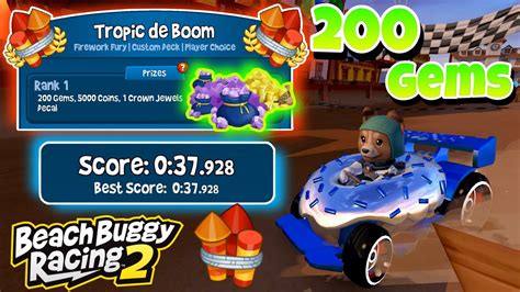 Tropic De Boom 200Gems Prize Donut Drifter Nova Beach Buggy