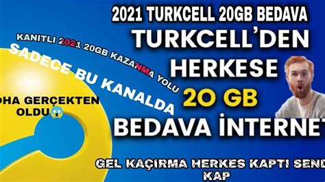 Abone Ye Zel Turkcell Bedava Gb Kazanma Yolu Yen Ikti