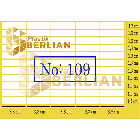 Jual Label 109 Sticker 550 Label Pack 3 8 X 1 3 Cm Shopee Indonesia