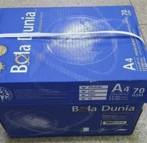 Kertas Bola Dunia A4 70 Gsm