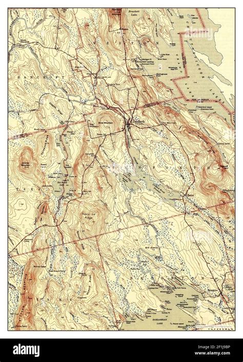 map  danforth  res stock photography  images alamy