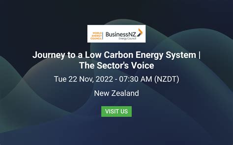 Journey to a Low Carbon Energy System | The Sector's Voice