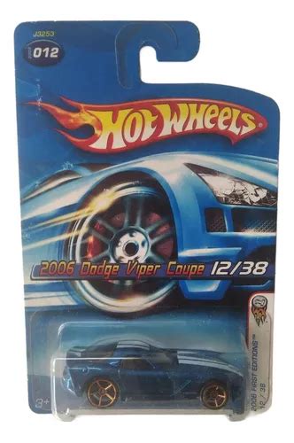 Hot Wheels Dodge Viper Coupe First Editions Meses sin interés