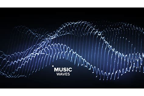Music Background Vector Glitch Network Graphic By Pikepicture
