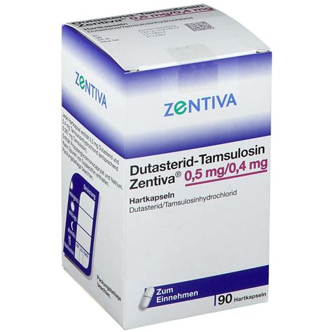 Dutasterid Tamsulosin Zentiva 0 5 Mg 0 4 Mg 90 St Shop Apotheke