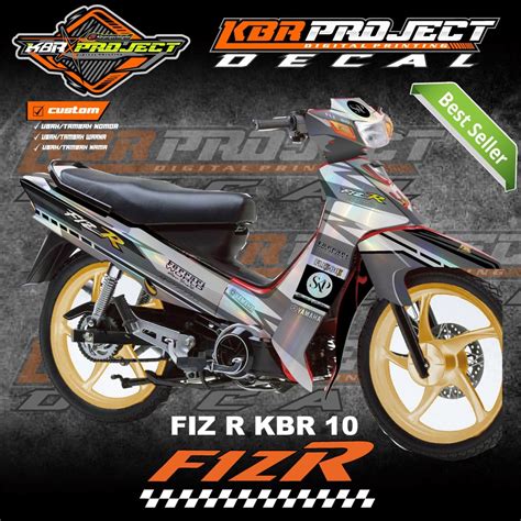 Jual DECAL STIKER FULL BODY FIZR LIS VARIASI STIKER MOTOR YAMAHA DESAIN