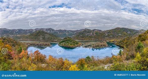 Lake Skadar Montenegro Stock Image Image Of Town Skadar 46852377