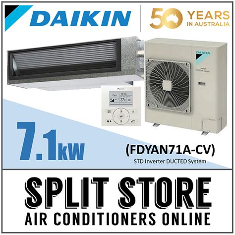 Daikin Ducted 7 1kw Fdyan71a Cv Split Store