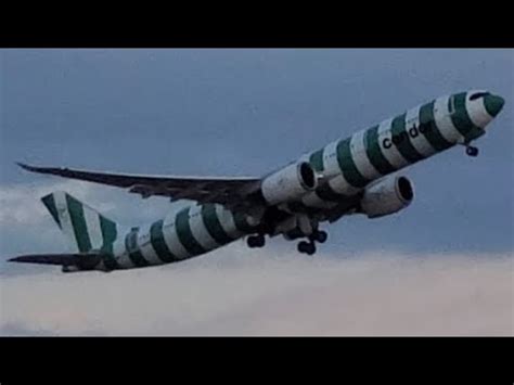 Condor Airbus A330 941 D ANRE Takeoff From PDX YouTube