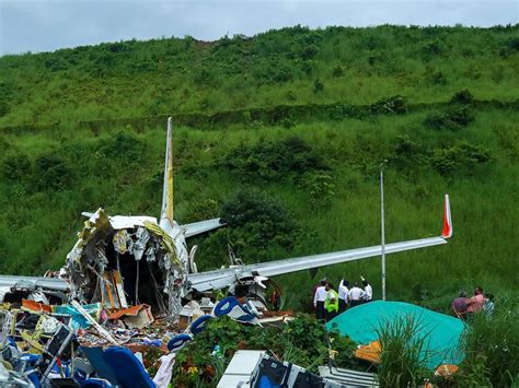 Day After Aftermath Of Dubai Kerala Air India Express Flight Crash In