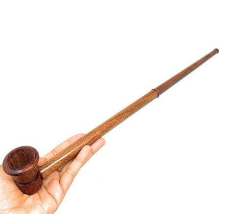 Extra Long Inches Long Handcrafted Churchwarden Pear Wood Hobbit