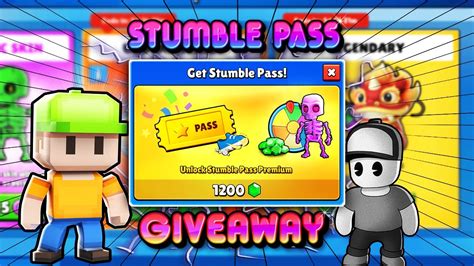 Stumble Pass Giveaway Stumble Guys New Special Skin Wheel Opening