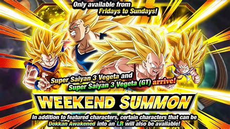 Livello 500 66 Ticket Weekend Summon Dragon Ball Z Dokkan Battle Youtube