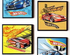 Quadro De Carrinhos Hot Wheels Elo