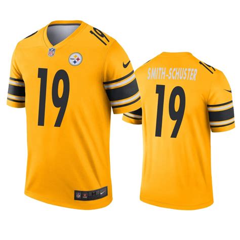 Pittsburgh Steelers Juju Smith Schuster Gold Inverted Legend Jersey