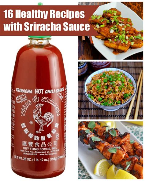 16 Healthy Recipes With Sriracha Sauce - Smile Sandwich