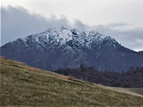 Snow-capped Mt. Diablo: Photo Of The Day | Walnut Creek, CA Patch