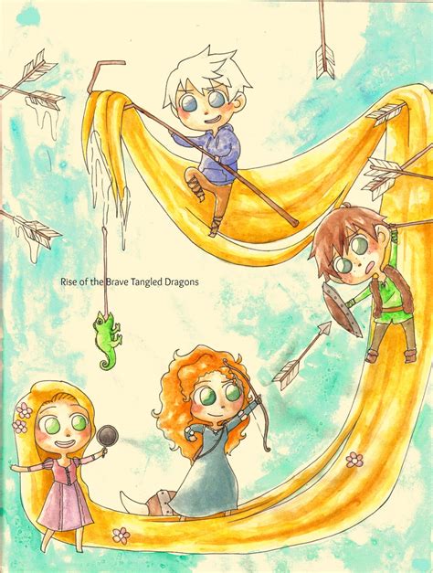 Rise Of The Brave Tangled Dragons By OutskirtsOfInsanity On DeviantArt