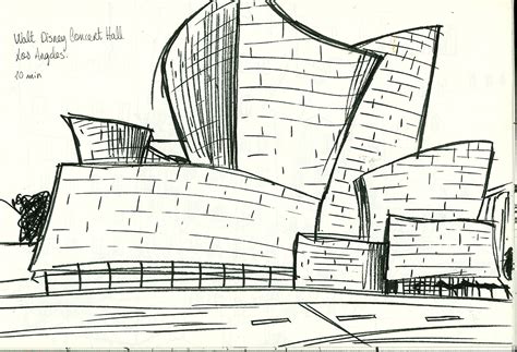 Franck Gehry Croquis Rapides Behance