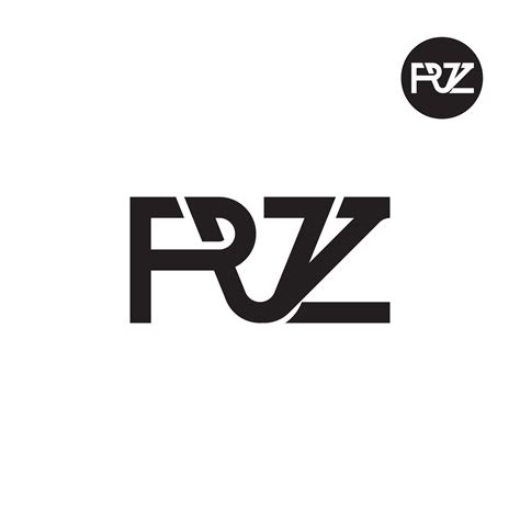 Letter PVZ Monogram Logo Design 36288592 Vector Art at Vecteezy