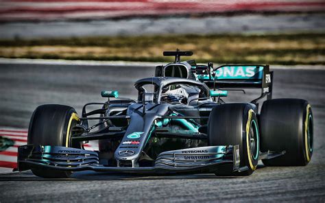 Valtteri Bottas Mercedes W10 F1 Raceway 2019 F1 Cars Formula 1 F1