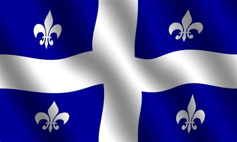 Quebec flag is Temeria flag : witcher