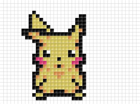 Pikachu Pixel Art by Malandrus on DeviantArt