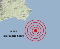 Terremoto In Calabria Epicentro Al Largo Della Costa Ionica Il Petilino