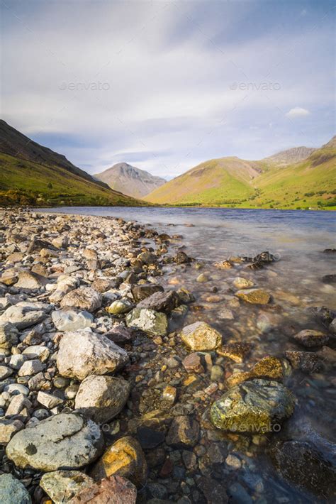 Wastwater (Wast Water), a lake in the Wasdale Valley, Mountain and Lake ...