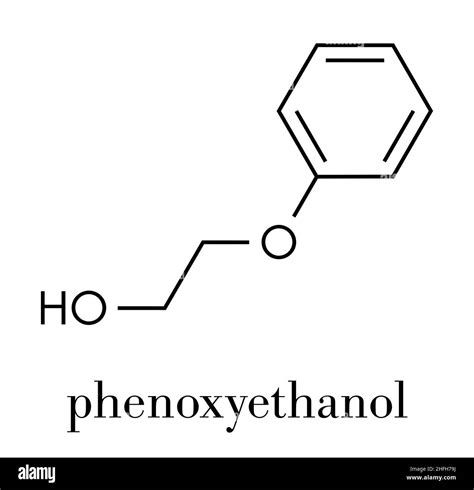 Phenoxyethanol Preservative Molecule Used In Cosmetics Vaccines