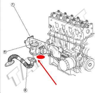 Egr Valve Blanking Block Off Plate Ford Focus Mondeo Transit Tddi