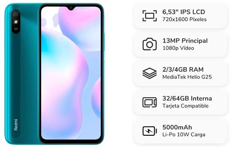 Xiaomi Redmi 9A Características Precio Análisis y Detalles