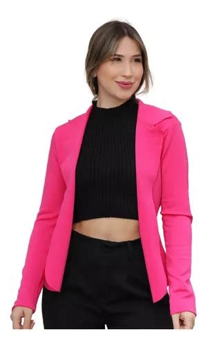 Blazer Feminino Terninho Acinturado Fashion Cores Parcelamento