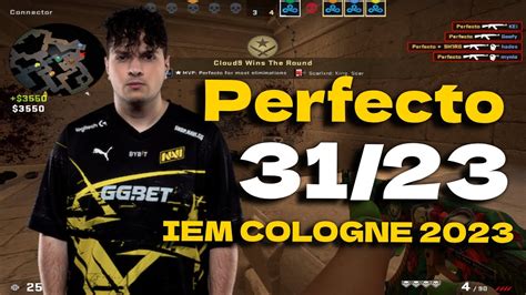 CSGO POV Cloud9 Perfecto 31 23 Vs 9INE ANUBIS IEM Cologne 2023